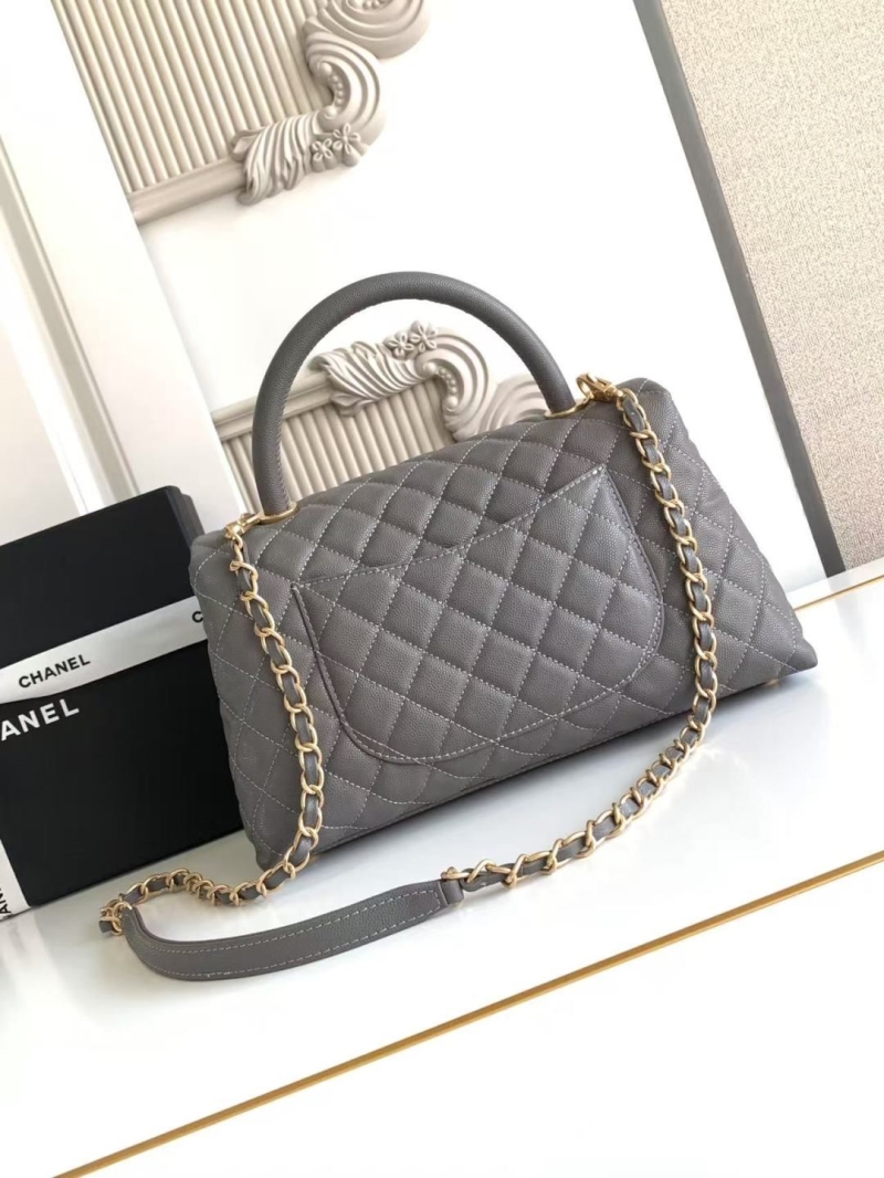 Ch**el top handle bags